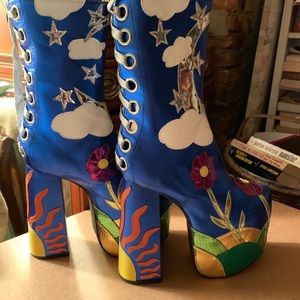 landscape platform boots